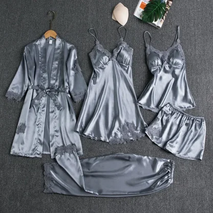 Lace Patchwork Nightwear Set