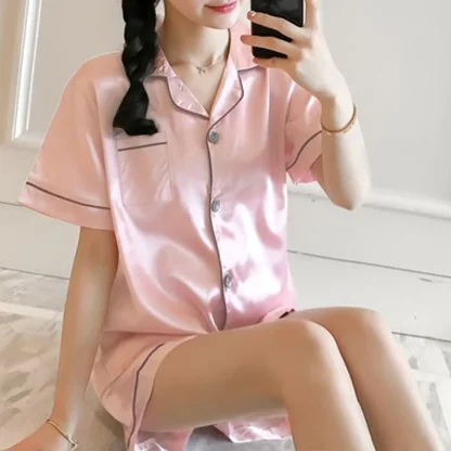 Relaxed Fit Nightwear Set - Image 4