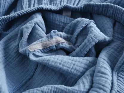 Dusk Delight Button-Up Nightwear - Image 6