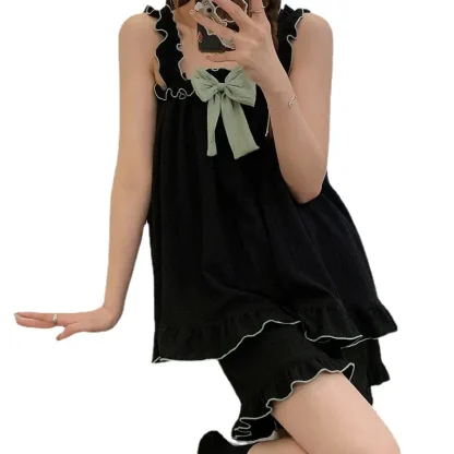 Cute Loose 2-Piece Set Sleepwear - Image 6