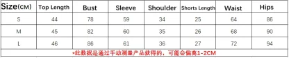 Button V-Neck Pajama Short Sets - Image 7