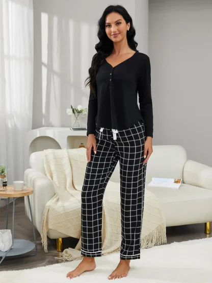 Classic Striped Long Sleeve PJs Set