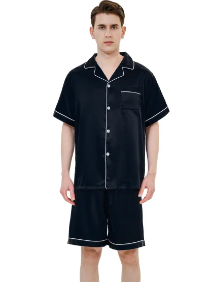 Thin Short Sleeve Pajama Set