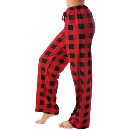 Autumn Plaid Full-Length Pajamas