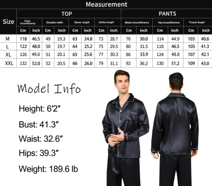 Two-Piece Long Pajama Set - Image 7