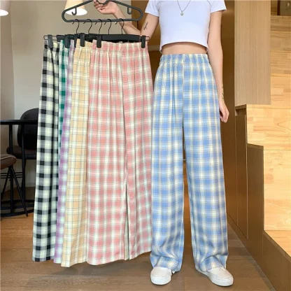 Oversized Checkered Pajama - Image 6