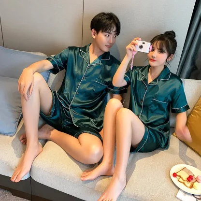 Stylish Couple's Nightwear - Image 4