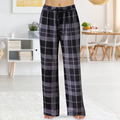 Relaxed Fit Checkered Pajama - Image 2
