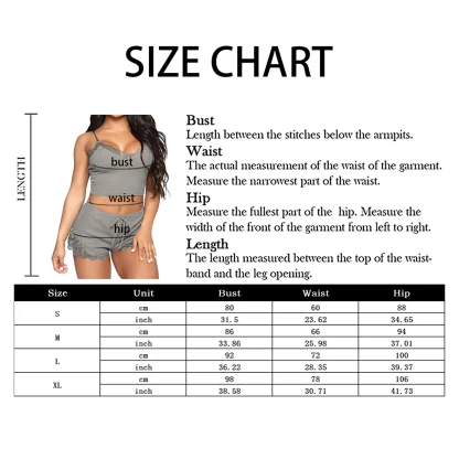 Comfortable Ribbed Knit Pajamas - Image 6