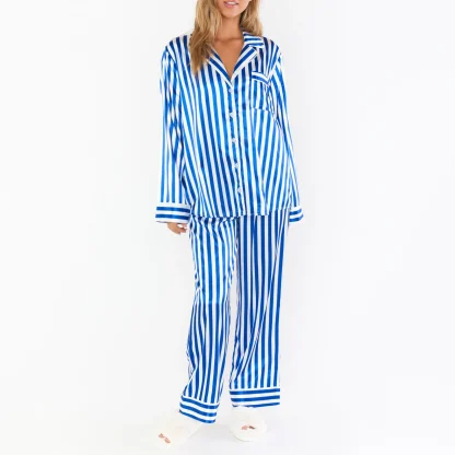 Christmas Striped Pajama Set - Image 6