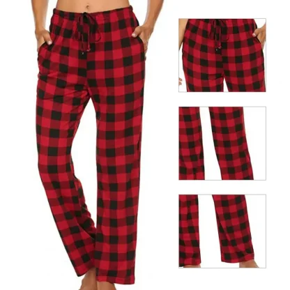 Relaxed Fit Flannel Pajamas - Image 3