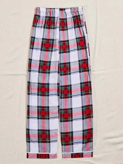 Plaid Comfort Nightwear - Image 5