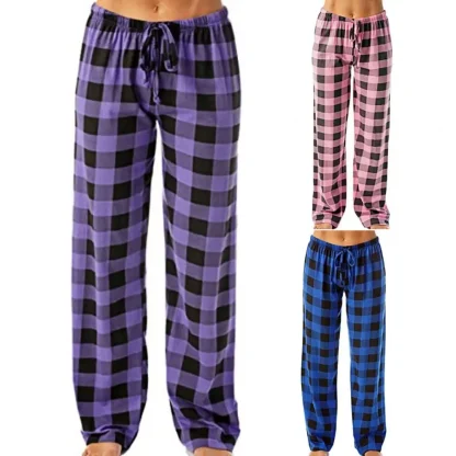 Relaxed Fit Flannel Pajamas - Image 4