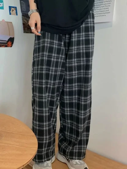 Trendy Plaid Nightwear - Image 2