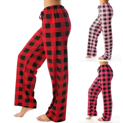 Sporty Plaid Sleepwear - Image 6