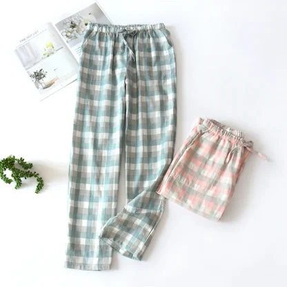 Relaxed Fit Plaid PJ's - Image 3