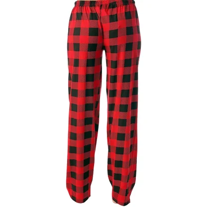 Winter Plaid Long Sleepwear - Image 3