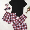 O-Neck Pajama Set