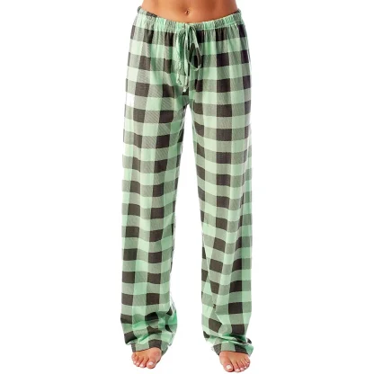 Plaid Elastic Waist Pajama - Image 4