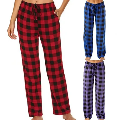 Relaxed Fit Flannel Pajamas - Image 5