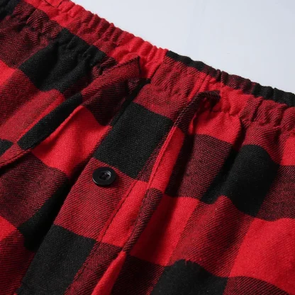 Stylish Black and Red Pajamas - Image 5