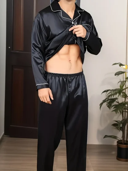 Cozy Long Sleeve Pajamas - Image 4