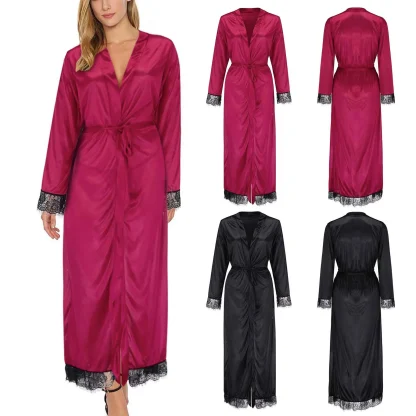 Comfortable Pure Color Pajamas - Image 6