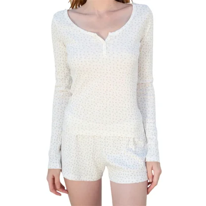 Charming Floral Sleepwear - Image 4