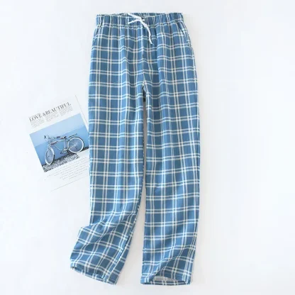 Relaxed Fit Plaid PJ's