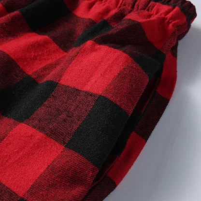 Stylish Black and Red Pajamas - Image 6