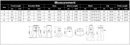 Elastic Waist Homewear Pajamas - Image 7