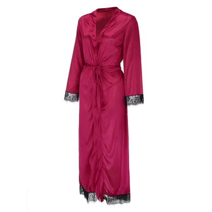 Comfortable Pure Color Pajamas - Image 3