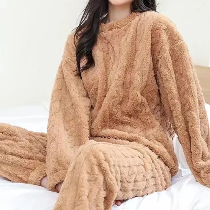 Autumn Cozy Ribbed Pajama - Image 2