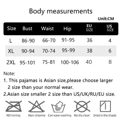 Stylish Spaghetti Strap PJ's - Image 7