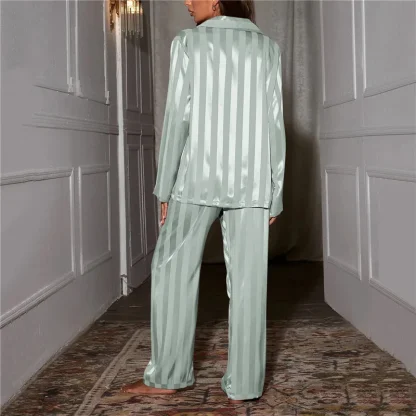Luxurious Striped Pajama - Image 2