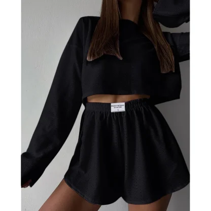 Relaxed Fit Long Sleeve Sleepwear - Image 2