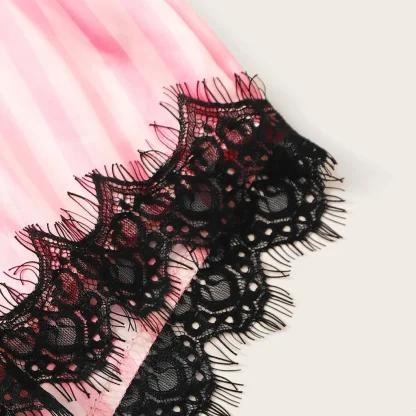 Sleeveless Lace Sleepwear - Image 4