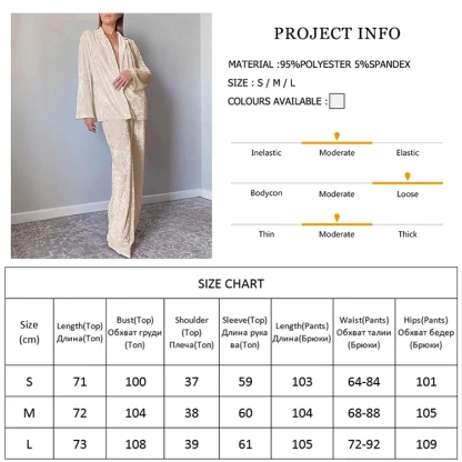 Lapel Elegance Sleepwear - Image 7