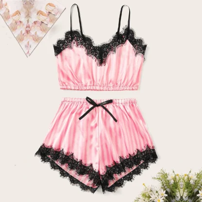 Sleeveless Lace Sleepwear