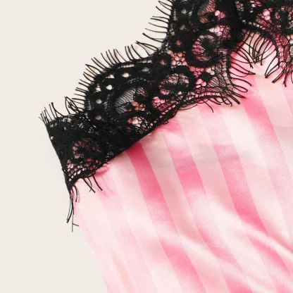 Sleeveless Lace Sleepwear - Image 2